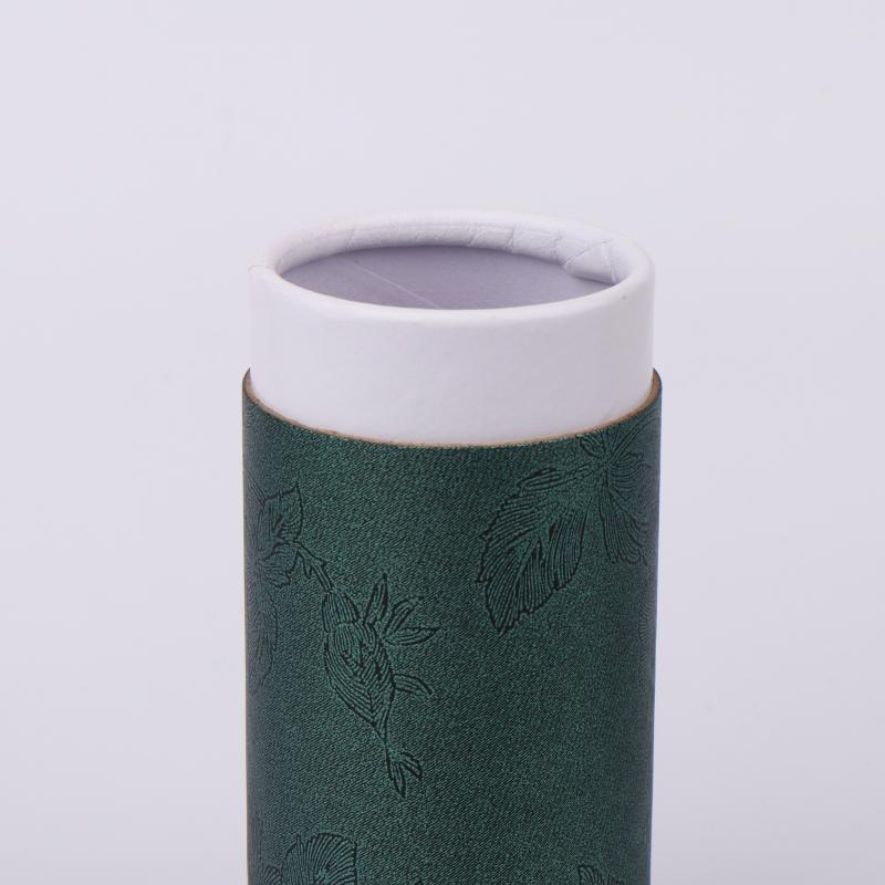 Круглая картонная подарочная коробка Упаковка для флаконов косметических эфирных масел Упаковка для помады Упаковка для духов Коробки из крафт-бумаги