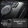 Etui Spigen Rugged Armor Mag Z Magsafe Na Iphone 15 Pro Max - Czarny Mat