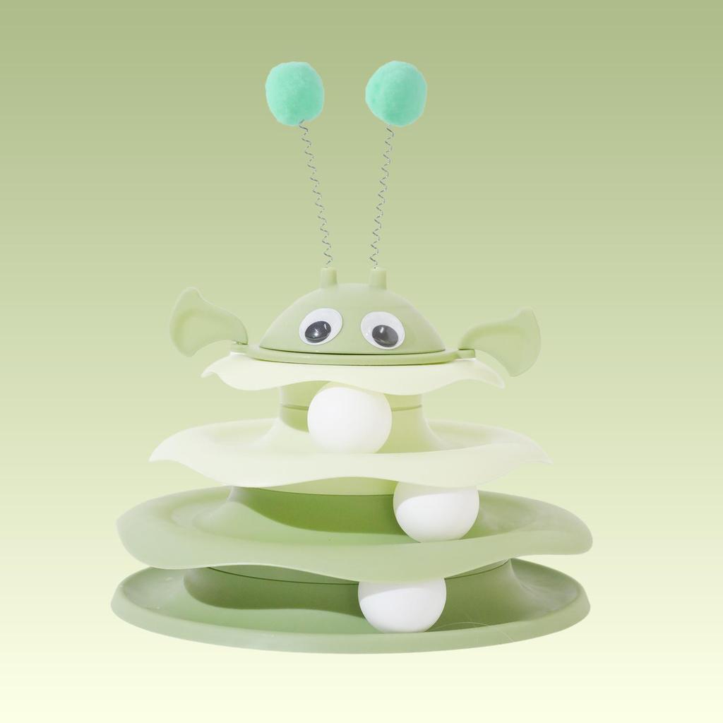 Оригинальная игрушка-качалка Pipi Tao с палочкой для кошки, дразнилка