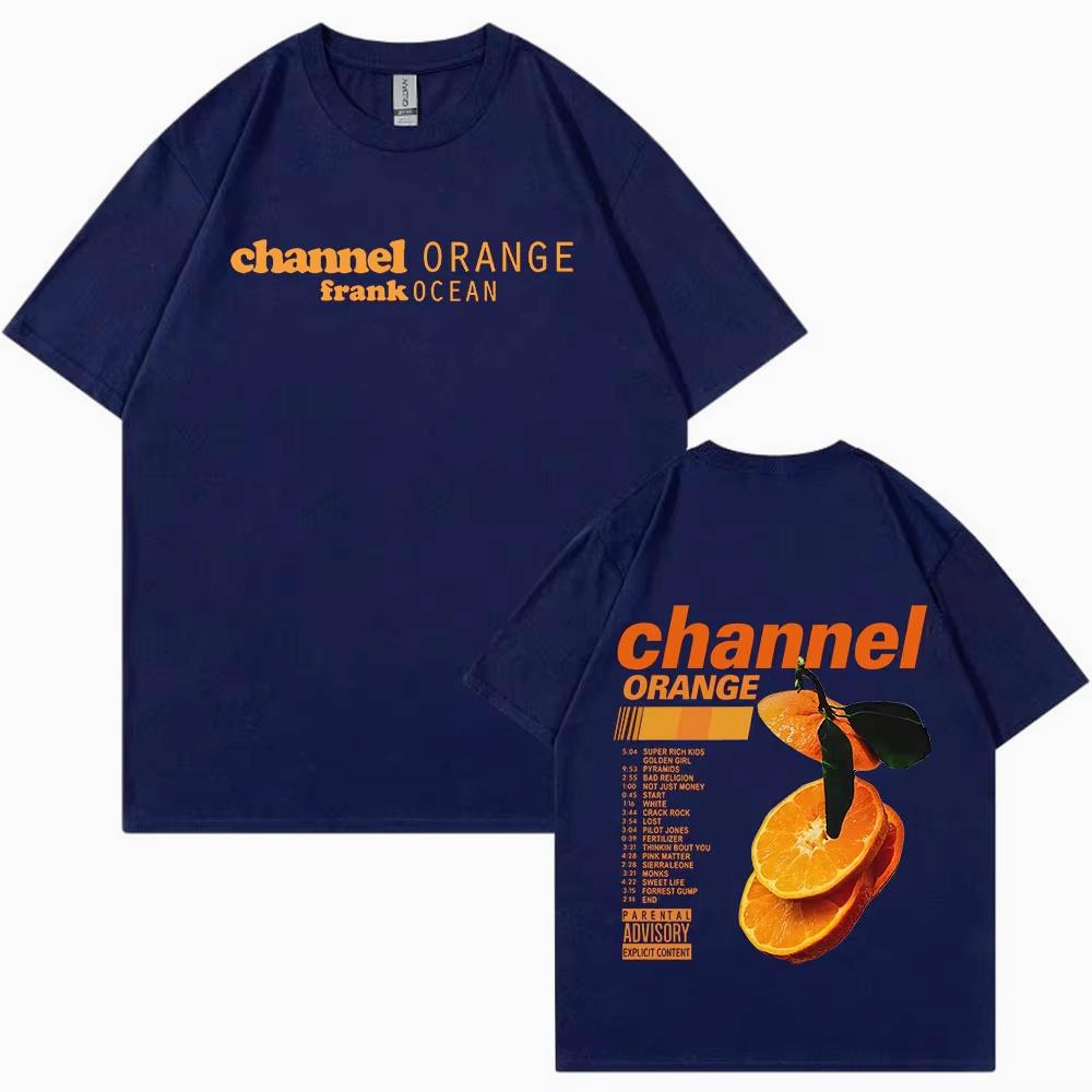 2026 Frank Channel Graphic T Shirt Album Fashion Hip Hop Rb Tshirts Unisexs Unisex Cotton Oversized Short Sleeve T Shirts