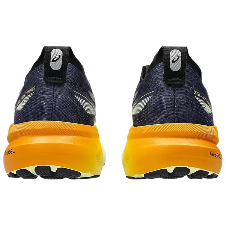 Asics Gel Kayano 31 Indigo Blue Yellow Мужские кроссовки Gunmetal 1011B867-403