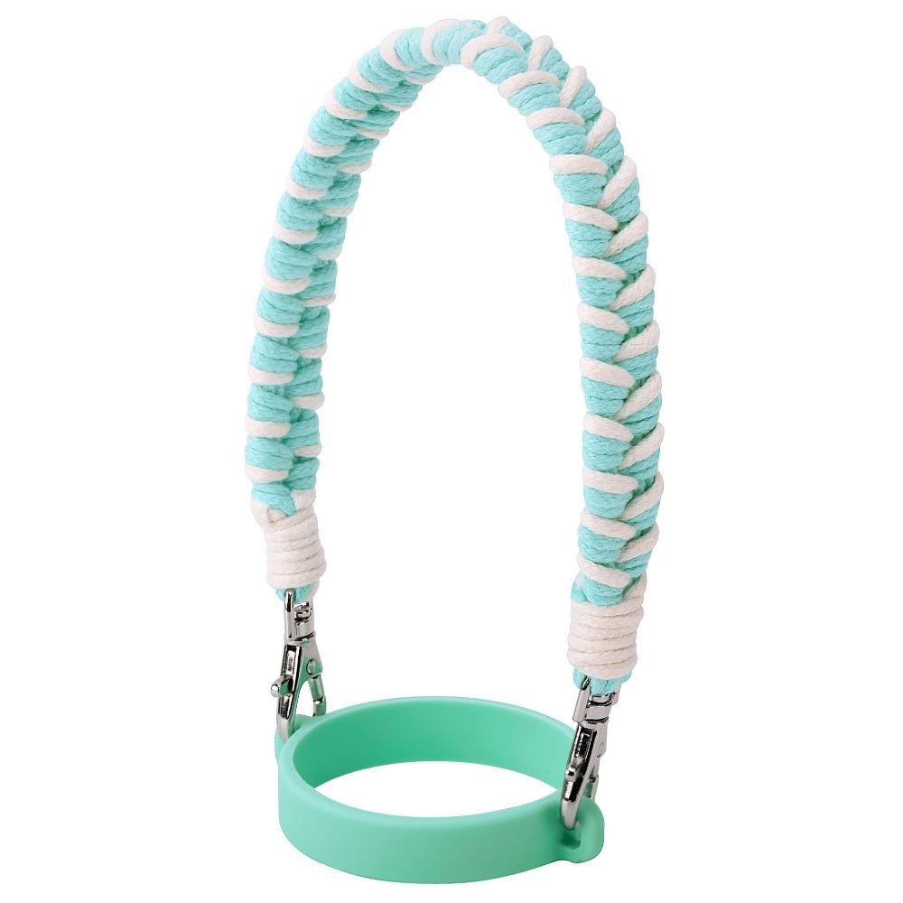 Detachable Water Bottle Lanyard Stretchable Water Bottle Handle Strap Walking