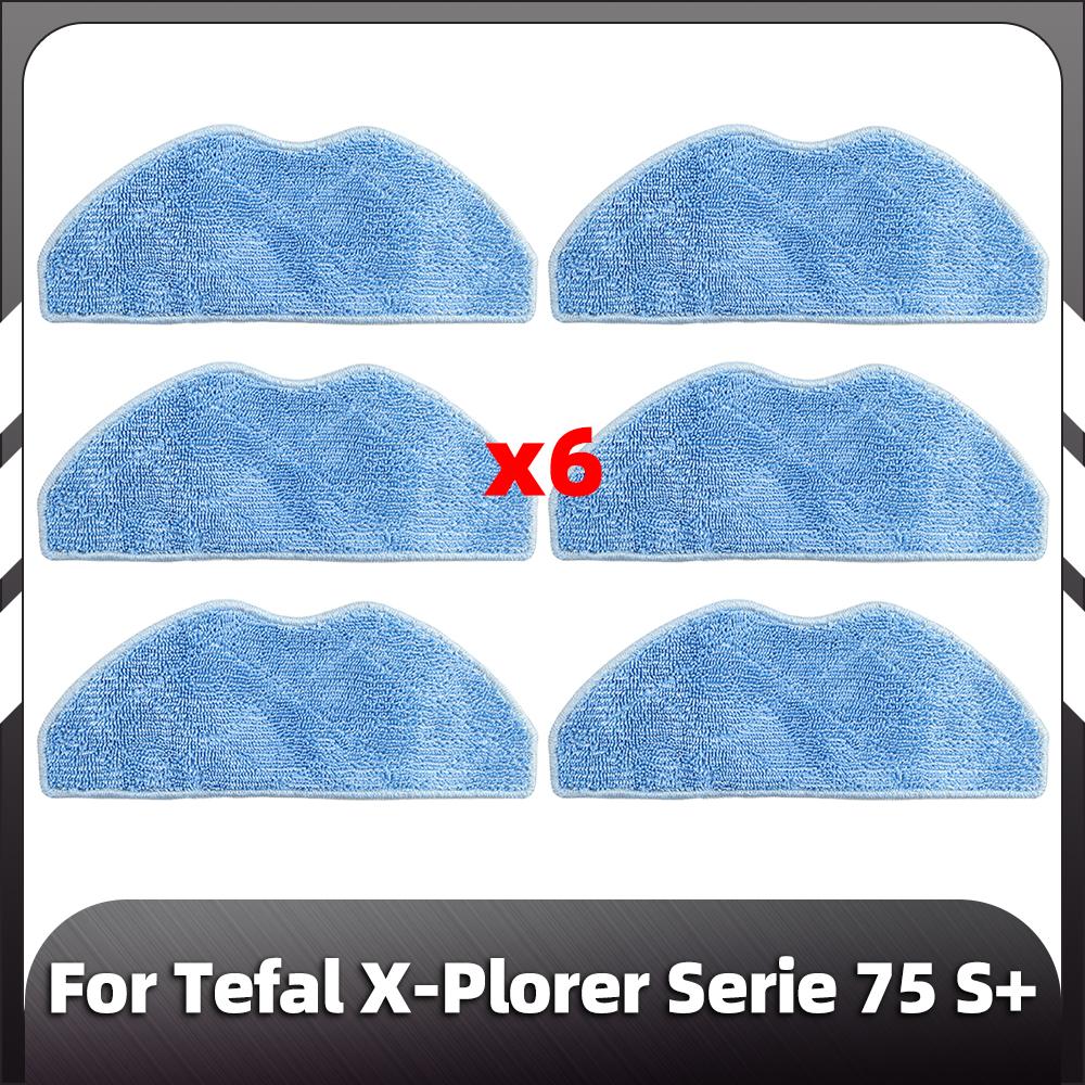 Совместимо с Tefal X-Plorer Serie 75 S+ Сменная основная боковая щетка Фильтр HEPA Насадки для швабры Пылесборник Запасные части Аксессуары