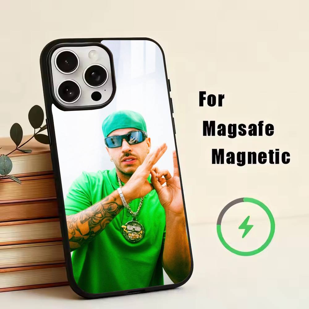 Singer F-Ferxxo SIXDO Phone Case For iPhone17,16,15,14,13,12,11 Plus,Pro Magnetic For Magsafe Wireless Charging