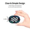 Plug&Play GPS HUD Автомобильный проектор на лобовое стекло Компас Светодиодная подсветка салона Цифровой спидометр Автомобильный сигнализатор превышения скорости Универсальная совместимость