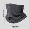 Fleece Lining Cycling Neck Warmer Thickened Neck Scarves Outdoor Warmer Fake Collar  Men Women