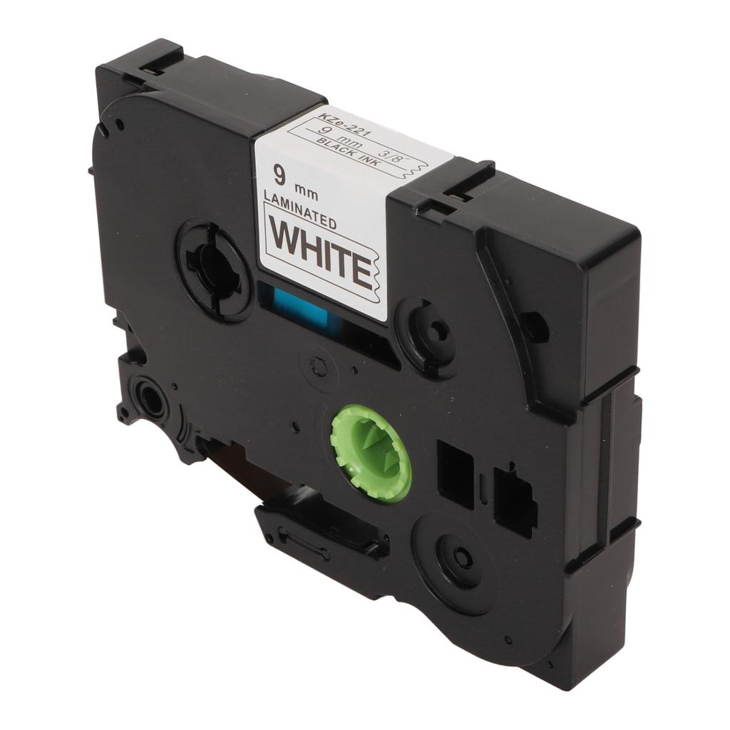Label Maker Tape 9mm Black On White Label Label Print Paper for LM210D LP420 LM500TS Label Printer 2