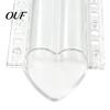 Clear Fruit Growing Mold Cucumber Mold, Heart Shaped, Vegetable Shaping Tool Plastic Reusable for Zucchini