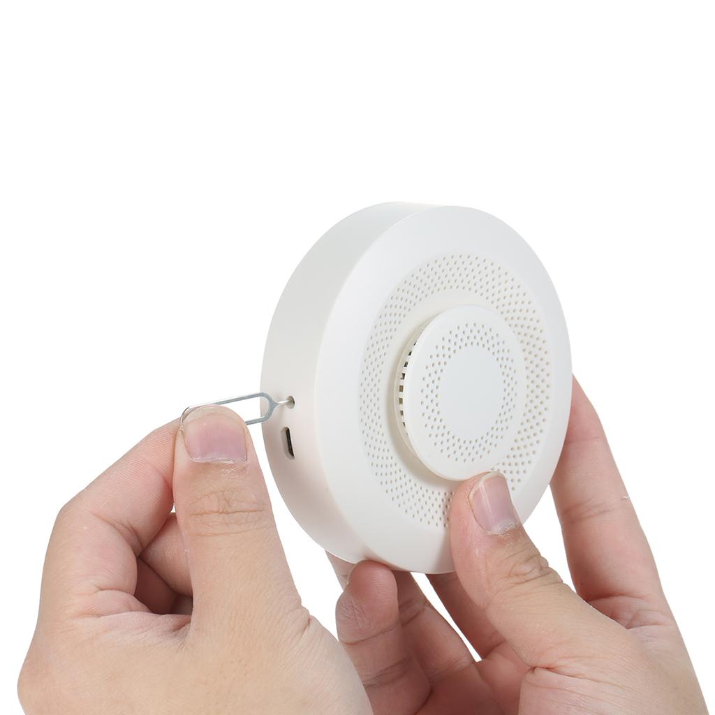 Smart Air Quality Monitor Indoor Air Quality Meter Tester with App Alarm and Data Logger for Testing VOC Carbon Dioxide