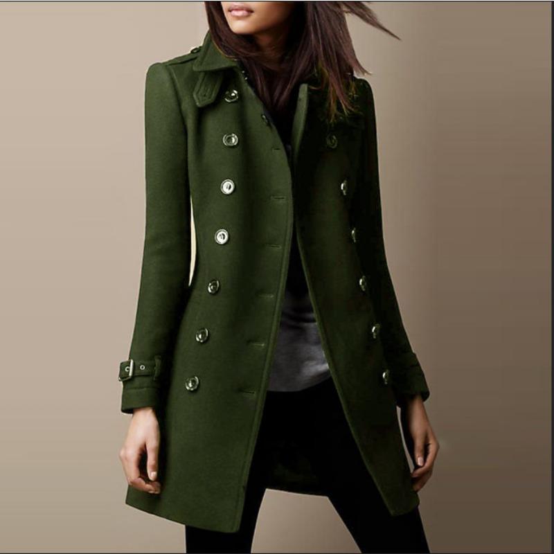 Осенне-зимнее шерстяное женское пальто Nizi Jacket