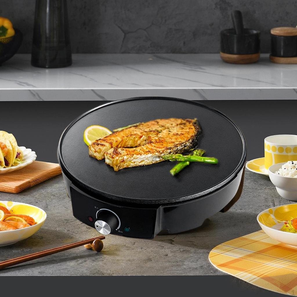 Машина для приготовления блинов, Инструменты для приготовления крепов, Многофункциональная 30-сантиметровая круглая сковорода для омлетов,