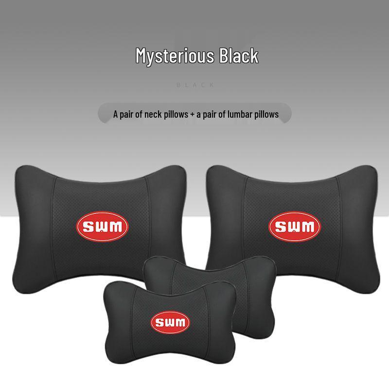 SWM Car Seat Headrest & Lumbar Support for SWM Models G05/X7/X3X2 - Iron Man Neck Guard