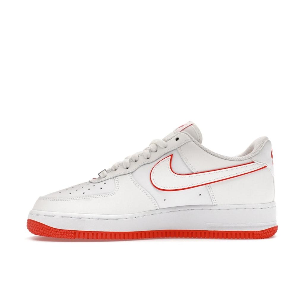 Nike Air Force 1 07 White Picante Red Men Sneakers DV0788-102