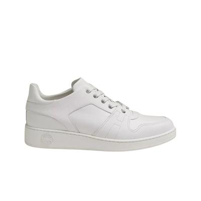 Бесплатные кроссовки телячья кожа Epsom и Blanc