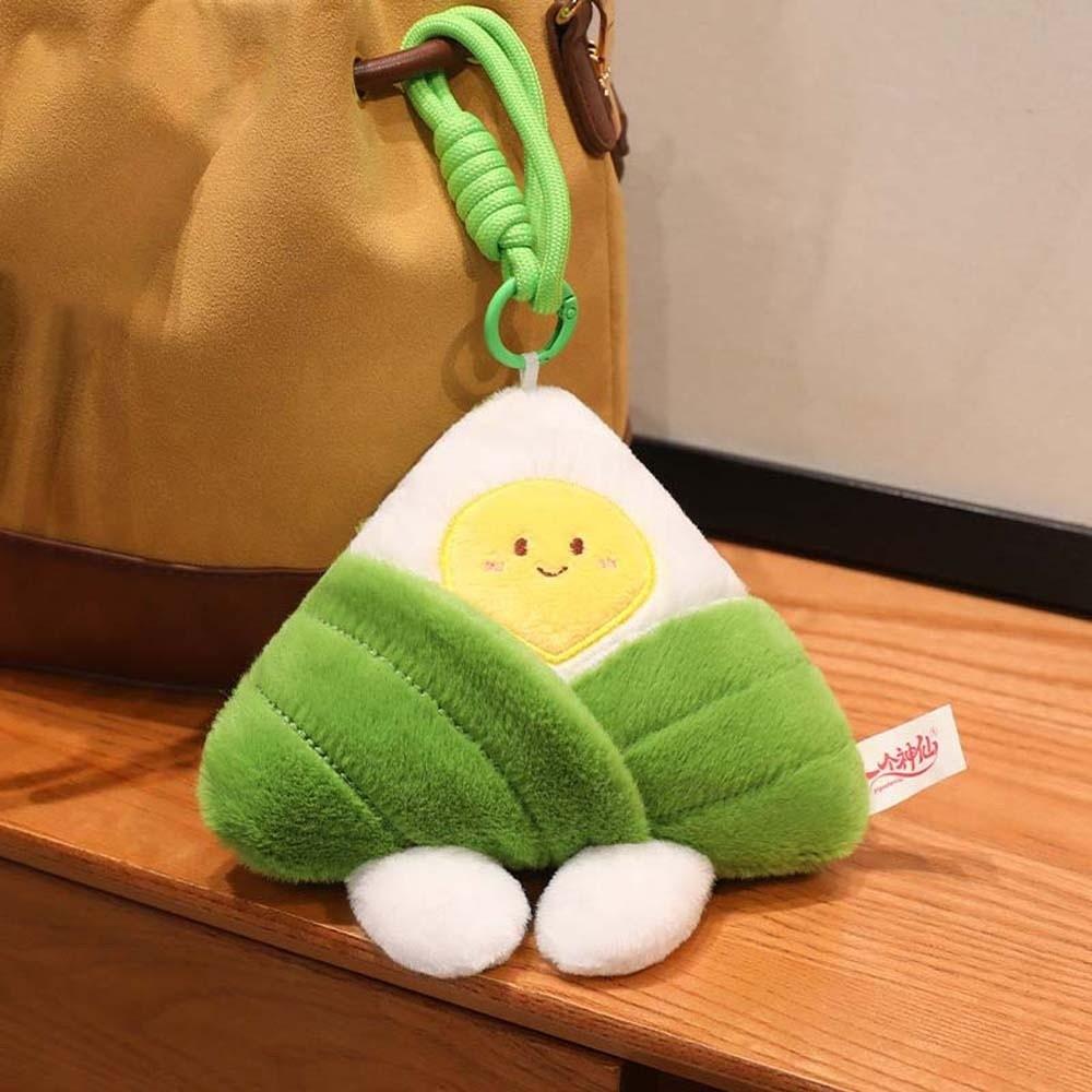 Ultra-Soft Velvet Cartoon Zongzi Plushie Dragon Boat Festival Doll  Bedside Comfort Toy