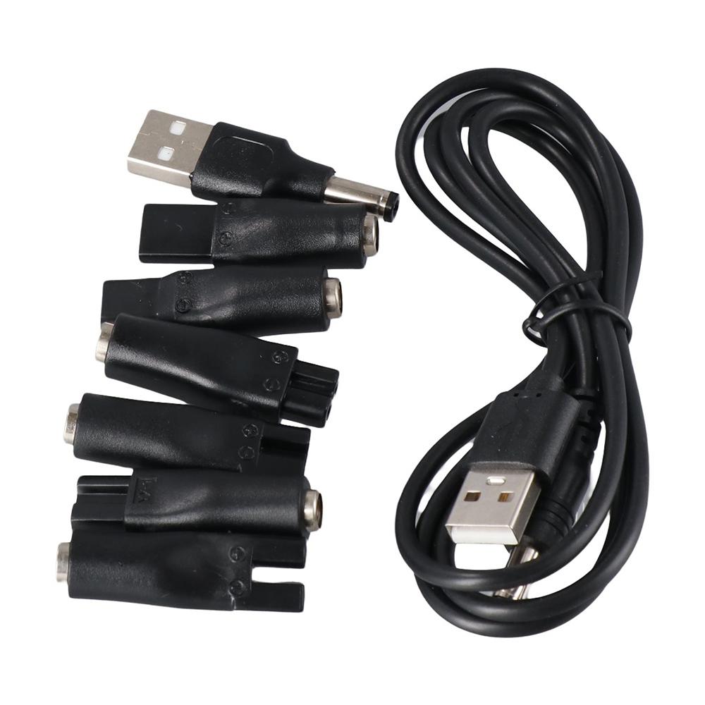 Зарядное устройство для машинки для стрижки волос Кабель для зарядки от USB Зарядное устройство для электрической машинки для стрижки волос Шнур питания USB-адаптер Кабель-вилка для зарядки от USB