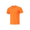 Fitness Series Letter Print Antibacterial Moisture-Wicking Quick-Dry Crew Neck Short Sleeve Raglan T-Shirt Men Tops Carrot-Orange ATSU429-7