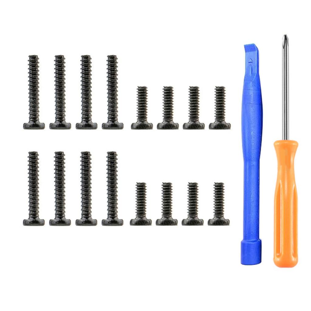 Задняя крышка корпуса игровой консоли, металлический комплект длинных и коротких винтов, замена для Steam Deck, задний корпус геймпада, набор винтов для корпуса