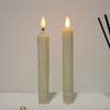 LED Candle Yellow Tear Trace Melting Candle Flame Free Electronic Flameless Candle Romantic Scene Layout Decorative Props