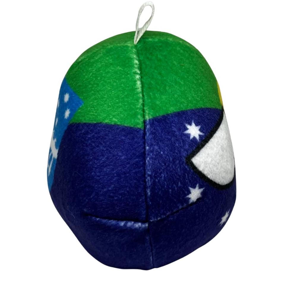 Mehagurumi Polandball Plush Toy from Christmas Island, Australia