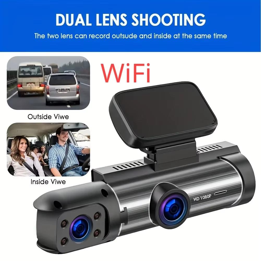 1440P HD WiFi видеорегистратор для автомобиля DVR камера видеорегистратор черный ящик автоматическое ночное видение WDR голосовое управление беспроводной режим парковки 24 часа