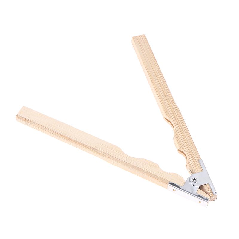 Держатель кольца 8/10 мм Деревянный зажим для удержания кольца Инструмент для обработки ювелирных изделий Внешний держатель кольца Плоскогубцы Полировочный зажим