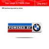 BMW M Performance Metal Logo Stickers: Aluminum Nameplate and Fender Decals