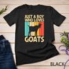 Cool Goat Design For Boys Kids Goat Farmer Farming Lovers T-Shirt Unisex T-shirt