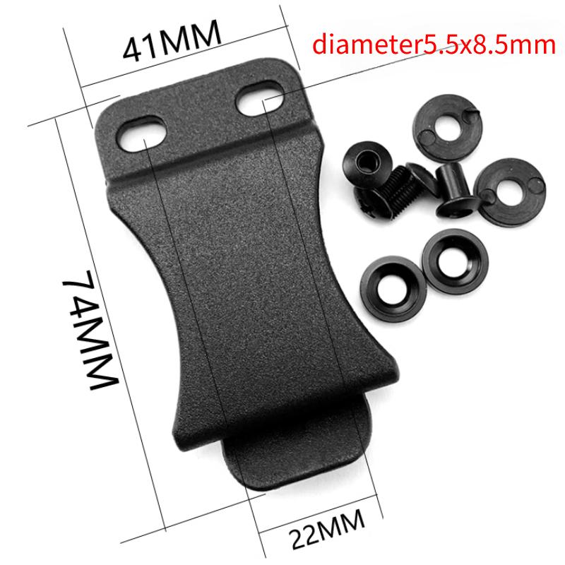 Hunting KYDEX HOLSTER CLIPS IWB Magazine Pouch Belt Clips Universal Utility EDC Belt Clip Outdoor Loops Camping Knife