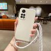 Чехол с ремешком через плечо для Xiaomi Redmi 13C 12 12C 10 9 9A 9C 9T 8 8A Note 12 11 10 S Pro, силиконовая мягкая задняя крышка из ТПУ/Samsung S24 S23 S22 Ultra