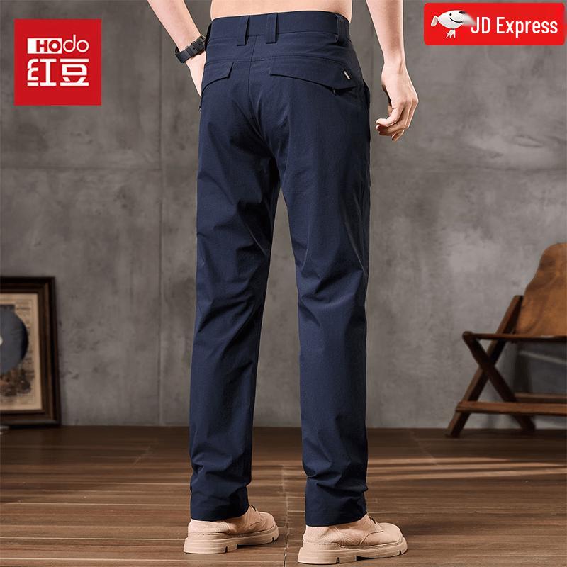 Мужские брюки Hodo из ледяного шелка, легкие, в стиле business casual, прямого кроя