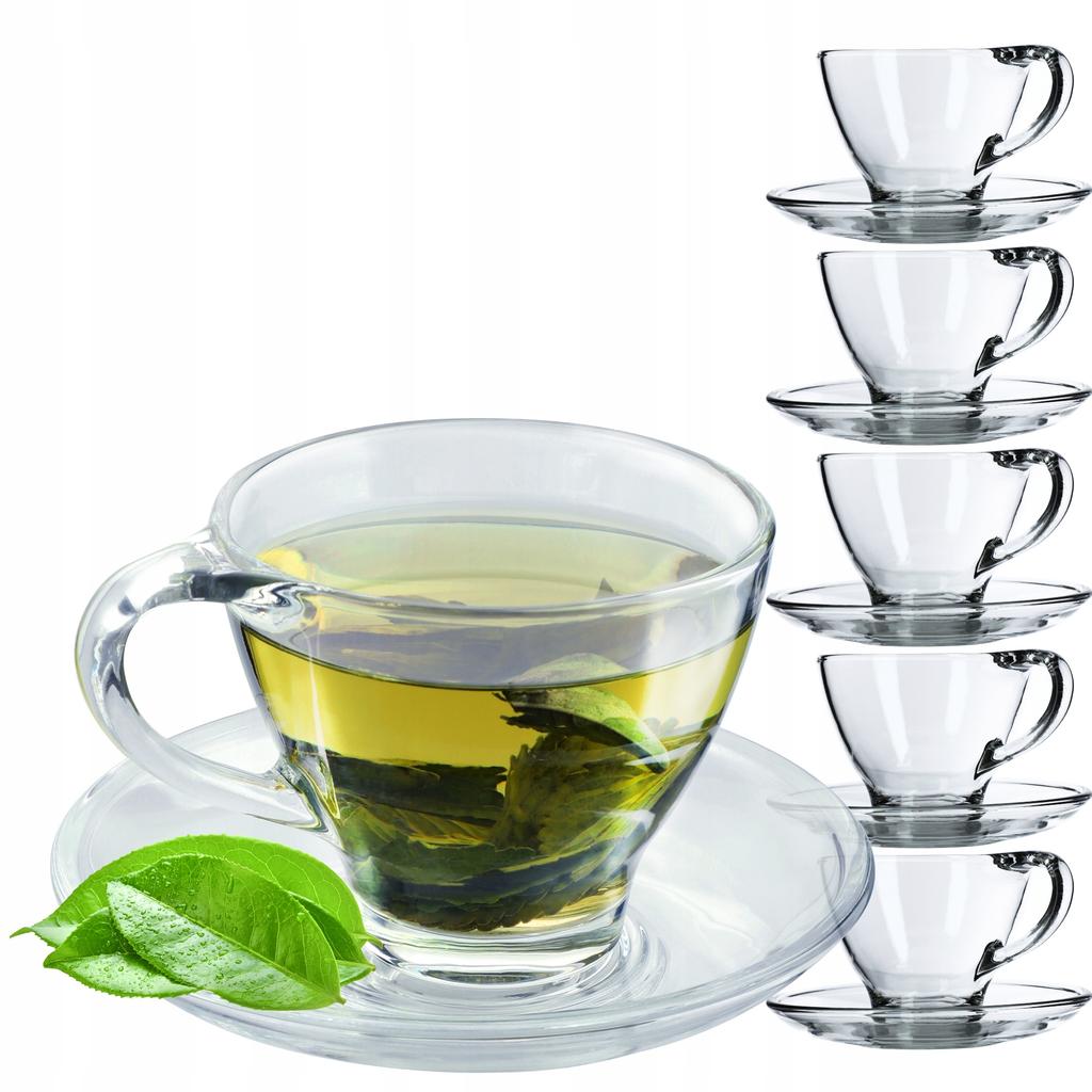 KADAX Cups With Saucers For Coffee Tea 200ml