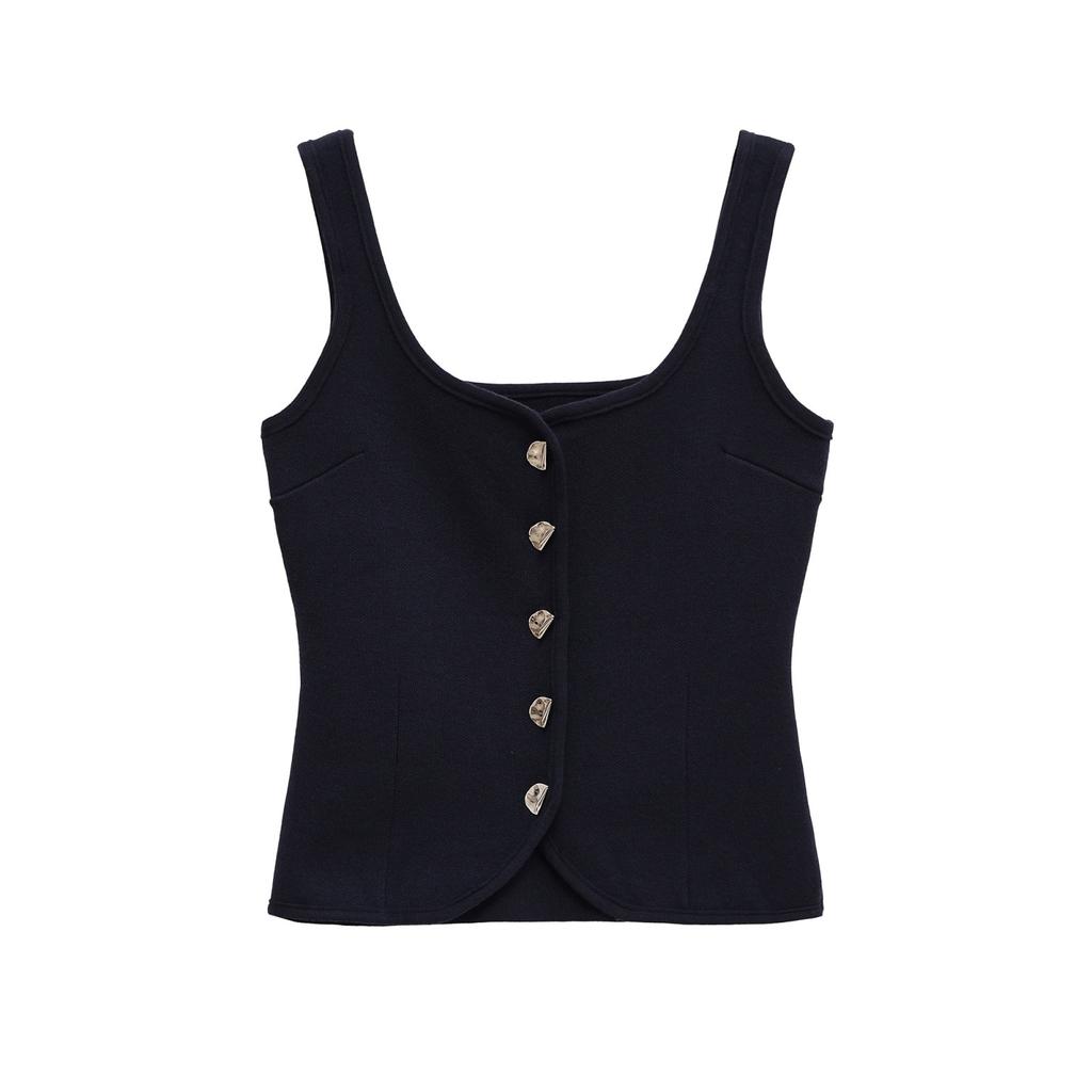 European and American style, new women's clothing, foreign style, fashionable and casual flat needle corset 5536038