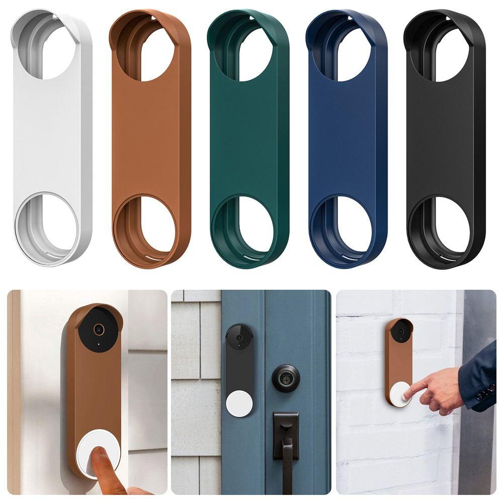 Аксессуары для дома для Google Nest Защитная крышка Крышка для дверного звонка Защитный чехол Силиконовый чехол