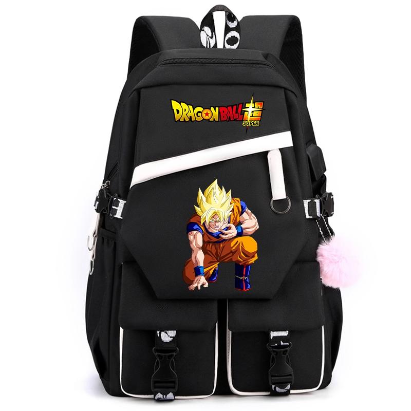 Аниме Dragon Ball унисекс рюкзак для девочек мальчиков студентов подростков детей ноутбук рюкзак для мужчин и женщин милый повседневный школьный рюкзак для детей подарок на день рождения игрушка
