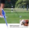 10 шт. Пластиковые ручки для подсчета очков в гольфе, износостойкие, яркого цвета, легкие, портативные, для гольфа