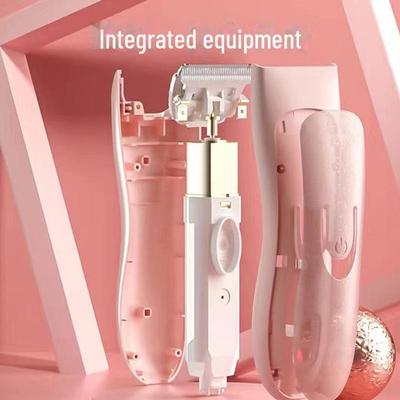 Детская электрическая машинка для стрижки волос с дисплеем - автоматическое бритье для детей со специальными ножницами