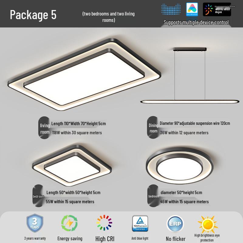 Minimalist High-End Italian Ceiling Light - 2025 Model for Living Room