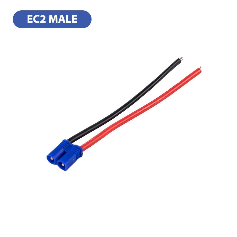 EC2/EC3/EC5 Male Female Connector Pigtail Cable Silicone Wire RC Lipo Battery Wholesale