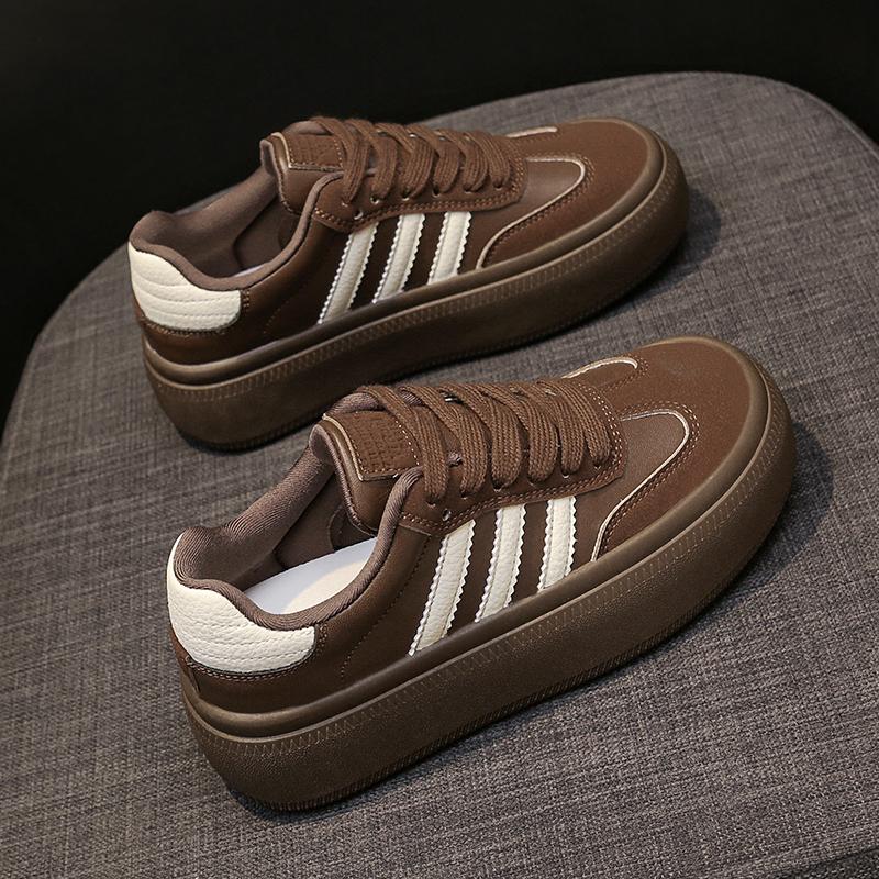 Новый дизайн, весна, новые толстые белые женские ретро корейские уличные спортивные повседневные женские спортивные туфли