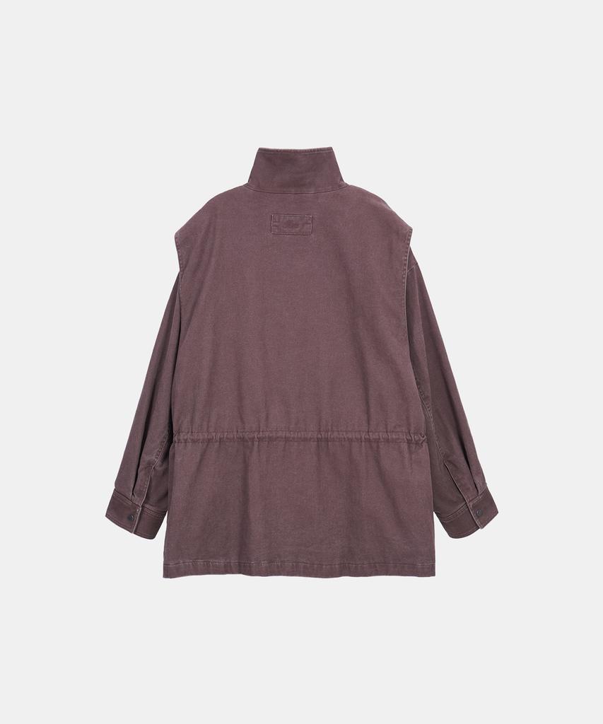 POETSEOUL Faded Field Jacket_Rose Brown