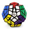 Megaminx Magic Cube 3x3 Stickerless Dodecahedron Speed Cubes Brain Teaser Twist Puzzle Toy