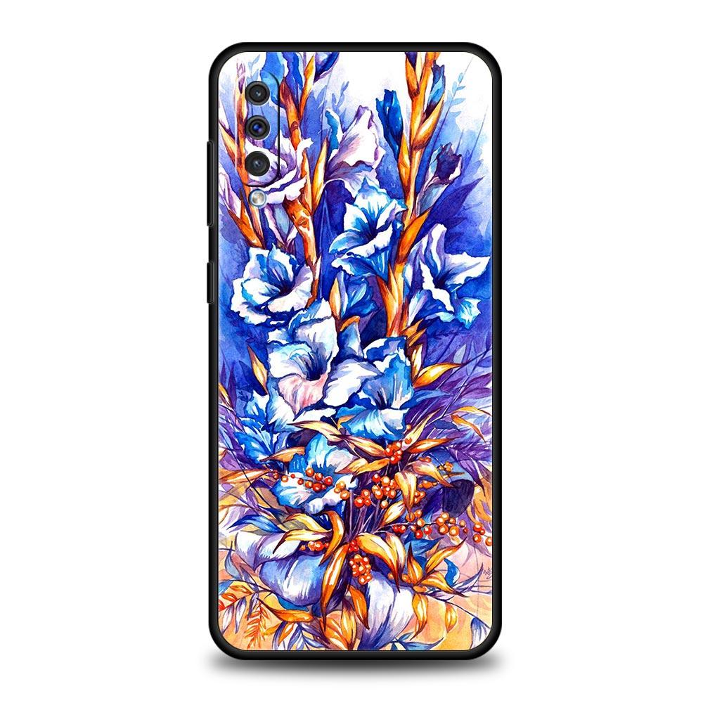 Красивый чехол для телефона с цветком розы для Samsung Galaxy A52 5G A12 A70 A50 A40 A20s A30 A10s A20e A10 A22 A72 A32 A02 A42 A04S