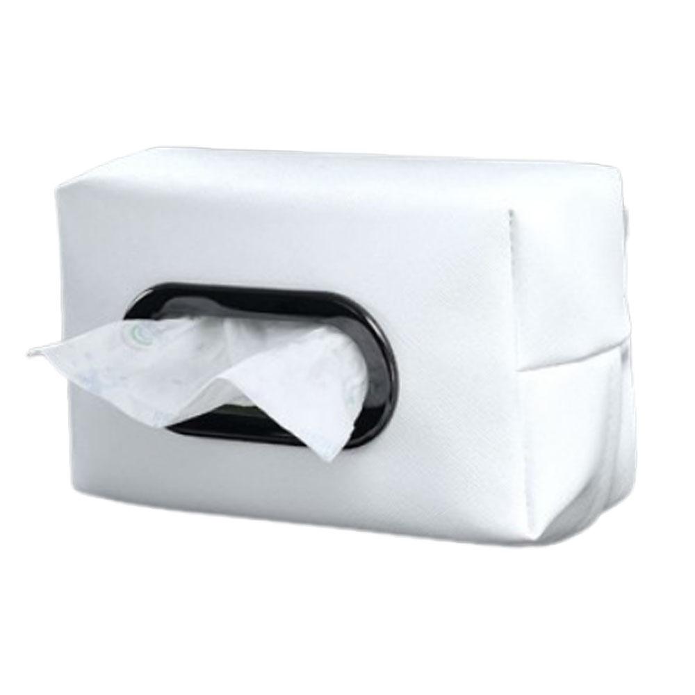 Practical Car Tissue Holder PU Leather Automotive Napkin Holder Gift Tissue Storage Box  Car Seats