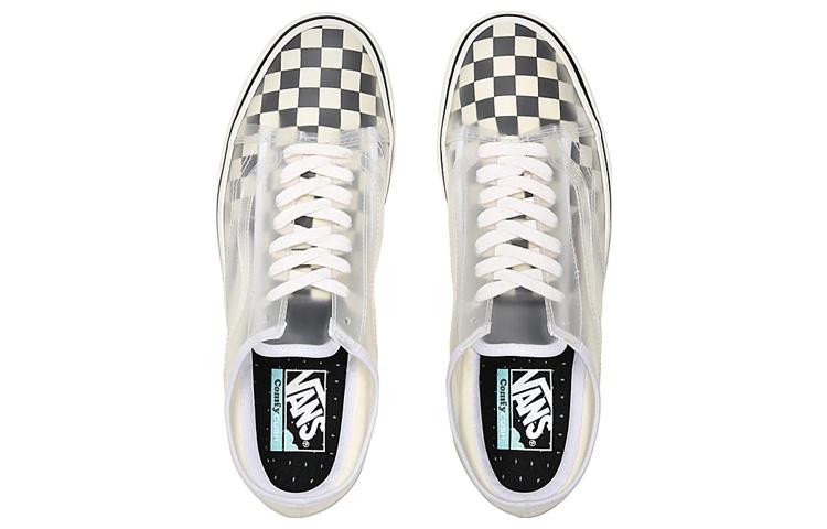 Slip-Skool ComfyCush Vans 'Шахматка - Белый' VN0A4P3E5GX