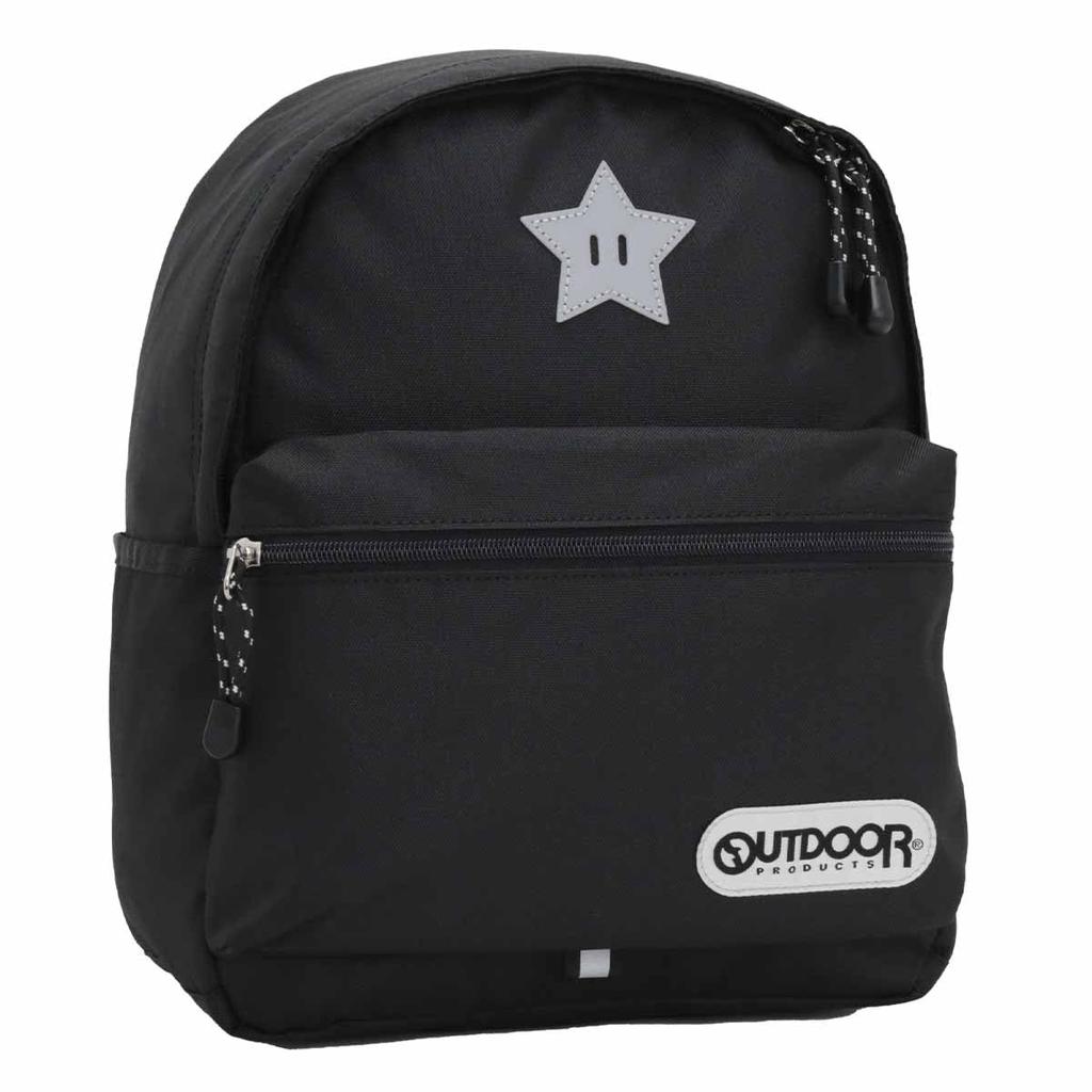 Rucksack Daypack for Kids B5 Storage Gift Kindergarten Excursion [Outdoor Products] (Black)