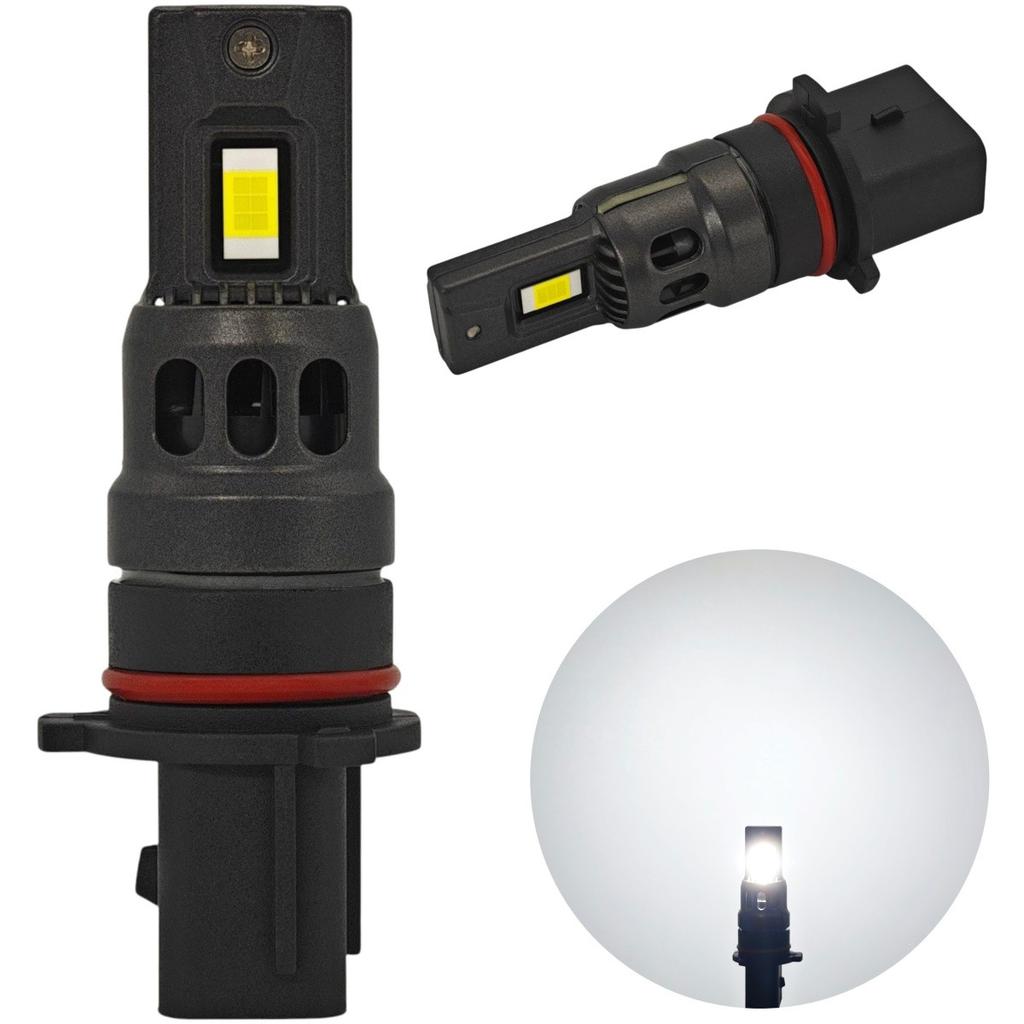 2 шт. светодиодная лампа P13W 12-24 В 3000 лм CANBUS белая мощная для бездорожья