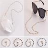 Fashion Rhinestone Mask Glasses Dual-Use Lanyard Color-Preserving Anti-Lost Earphone Mask Chain Glasses Rope Chain