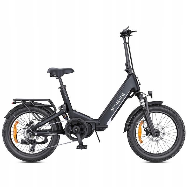 Foldable electric bicycle ENGWE L20 3.0 PRO, 250W motor, 48 V 15 Ah battery, top speed 25km/h, cruising range 160 kilometers, 20*3.0 inch tires