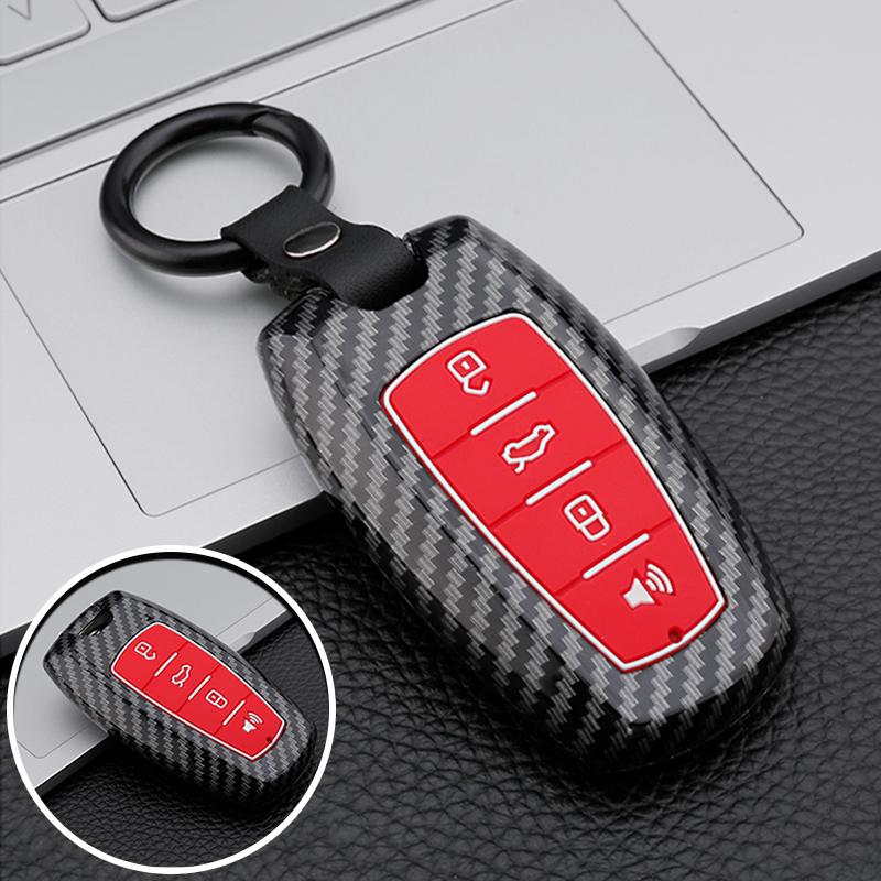 Чехол для автомобильного ключа из углеродного ABS-пластика для Great Wall Haval Jolion 2022 H6 H7 H4 H9 F5 F7 F7X F7H H2S GMW Dargo Shell Fob Accessories